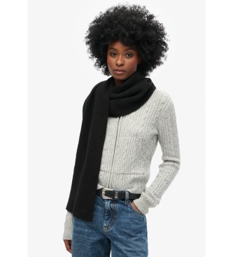 Superdry Cachecol Preto suave