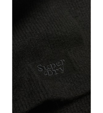 Superdry Cachecol Preto suave