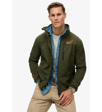 Superdry Giacca softshell Trekker Track verde