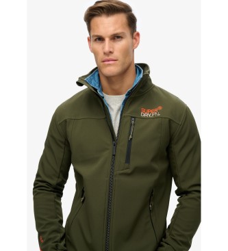 Superdry Giacca softshell Trekker Track verde