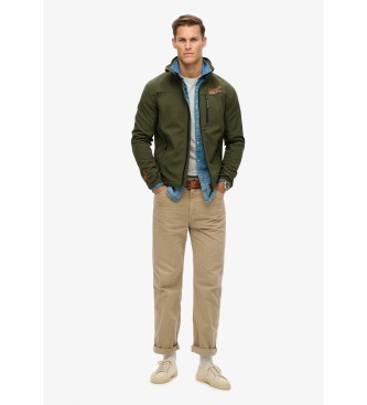 Superdry Giacca softshell Trekker Track verde