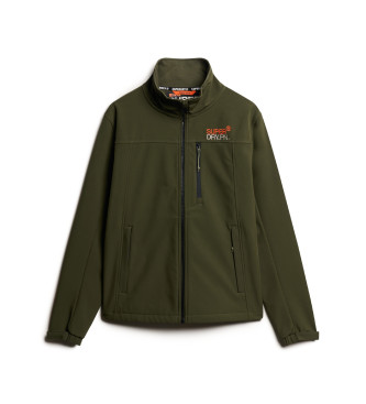 Superdry Giacca softshell Trekker Track verde