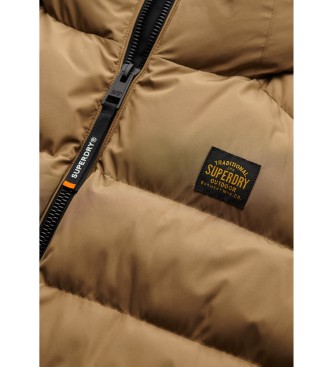 Superdry Sports Puffer Vest brown