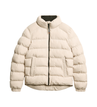 Superdry Beige quilted sports jacket