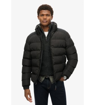 Superdry Quilted sports jacket black