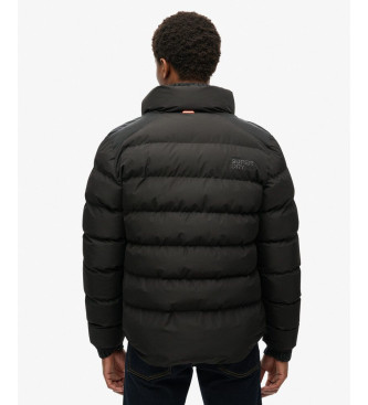 Superdry Quilted sports jacket black