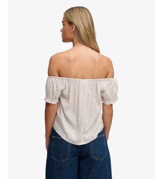 Superdry White Summer Top