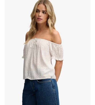 Superdry White Summer Top