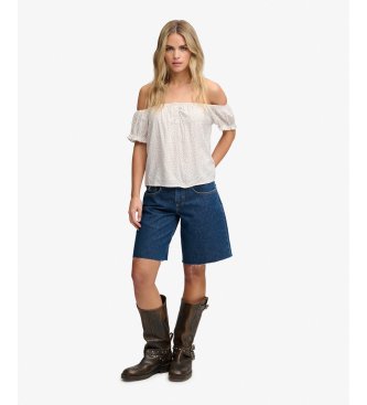 Superdry White Summer Top