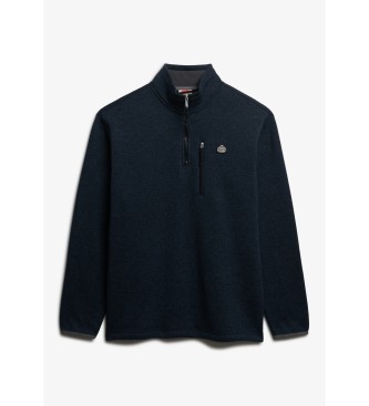 Superdry Storm Half Zip Sweatshirt navy