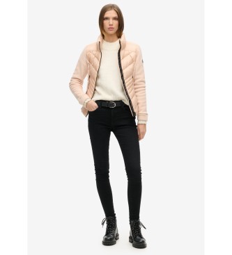 Superdry Chaqueta polar Storm beige