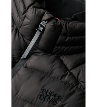 Superdry Storm Knit Hybrid Padded Jacket Noir