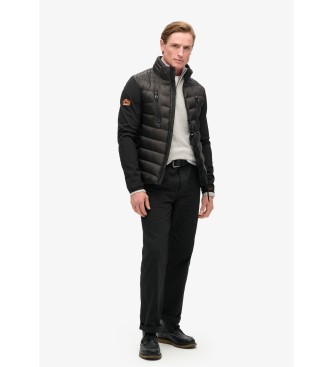 Superdry Storm Softshell Hybrid Jacke schwarz