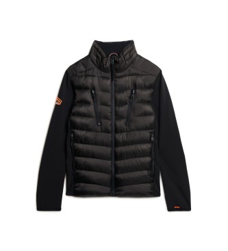 Superdry Storm Softshell Hybrid Jacke schwarz