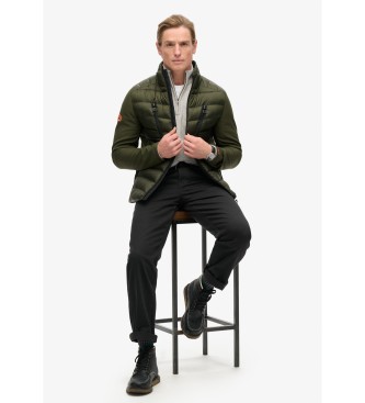 Superdry Chaqueta hbrida Storm Softshell verde