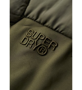 Superdry Storm Softshell Hybrid Jacke grn