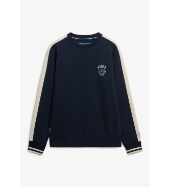 Superdry Camisola de malha Athletic Club azul-marinho