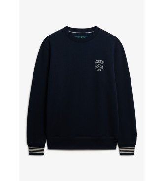 Superdry Athletic Club Crew Sweatshirt navy