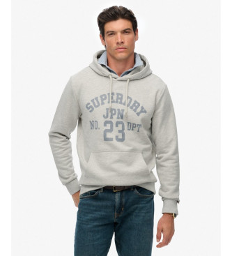 Superdry Sudadera Athletic Ess gris