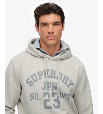 Superdry Sudadera Athletic Ess gris