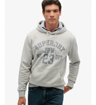 Superdry Sudadera Athletic Ess gris