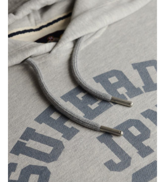 Superdry Sudadera Athletic Ess gris