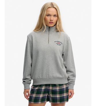 Superdry Sweatshirt Athletic Essential grey