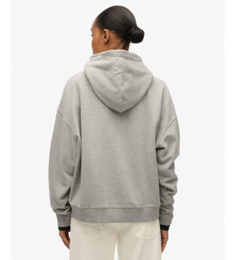 Superdry Sweatshirt Athletic Essentials Relax cinzenta