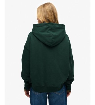 Superdry Sweat Athletic Essentials Relax vert