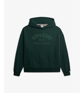 Superdry Sweat Athletic Essentials Relax vert