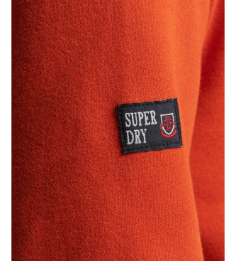 Superdry Bluza Athletic Script pomarańczowa