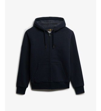 Superdry Borg Fodrad sweatshirt marinbl