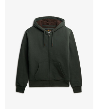 Superdry Borg Fodrad sweatshirt grn