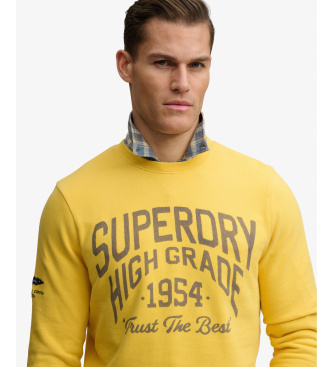 Superdry Coastal Relaxed sweatshirt geel