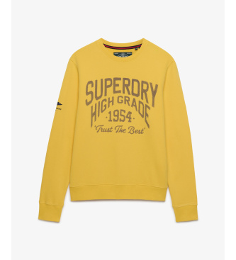Superdry Coastal Relaxed sweatshirt geel