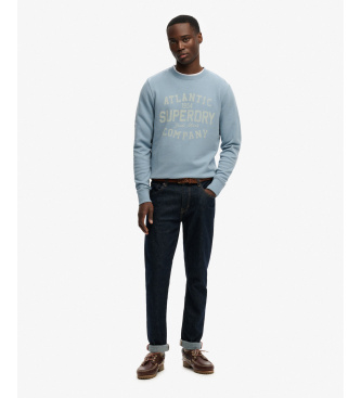 Superdry Coastal Relaxed sweatshirt blauw