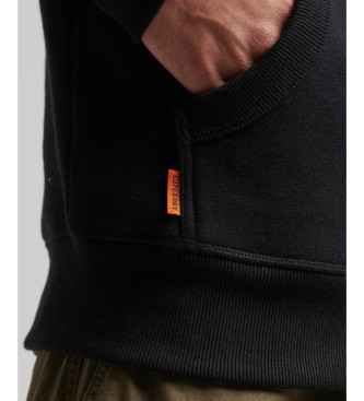 Superdry Sudadera Essential Logo negro