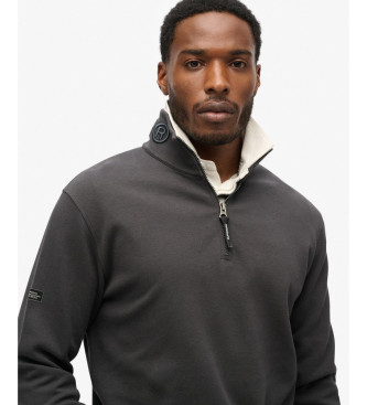 Superdry Half-zip sweatshirt with Utility logo grey