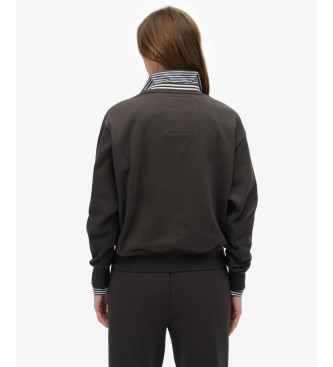 Superdry Country Club sweatshirt svart