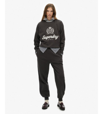 Superdry Country Club sweatshirt svart