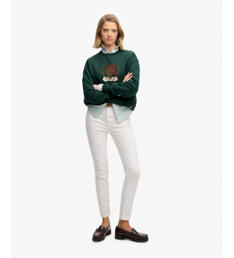 Superdry Sweatshirt Crest green