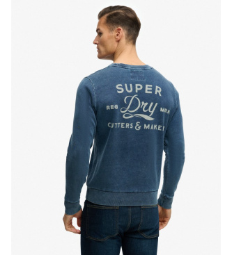Superdry Camisola Cutters And Makers azul