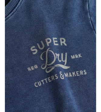 Superdry Camisola Cutters And Makers azul