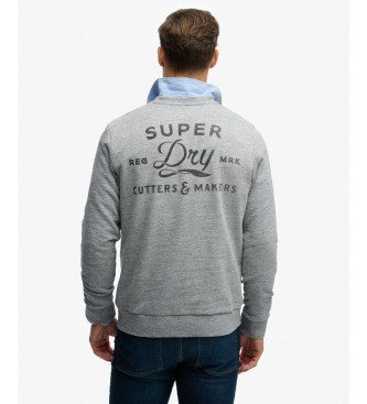 Superdry Sweat-shirt gris Cutters And Makers
