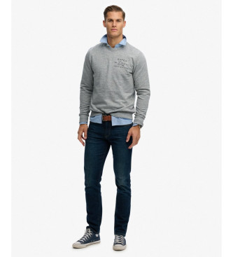 Superdry Sweat-shirt gris Cutters And Makers