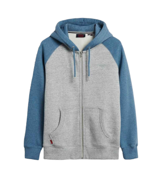 Superdry Baseball sweatshirt grey, blue