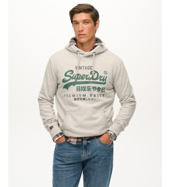 Superdry Sudadera Duo Classic gris