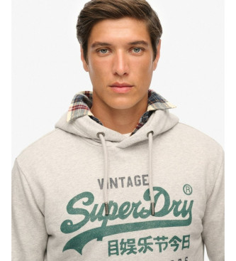 Superdry Sudadera Duo Classic gris