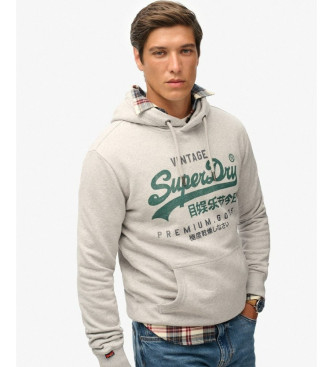 Superdry Sudadera Duo Classic gris