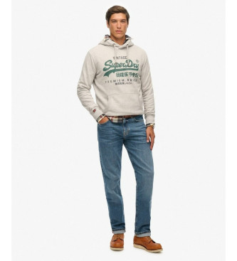 Superdry Sudadera Duo Classic gris